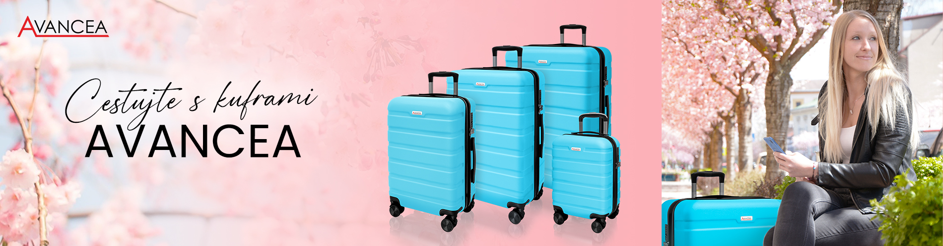 Banner kufre AVANCEA DE2708 Light blue
