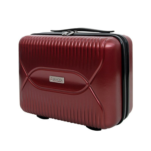 Kozmetický kufor AVANCEA DE3304 Wine red BAG (1)