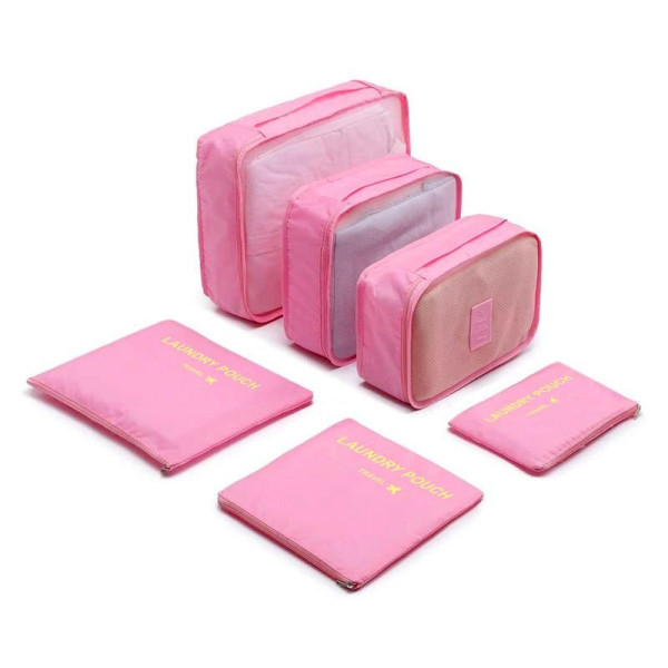 Cestovné organizéry LP13756 svetlo ružová (3)