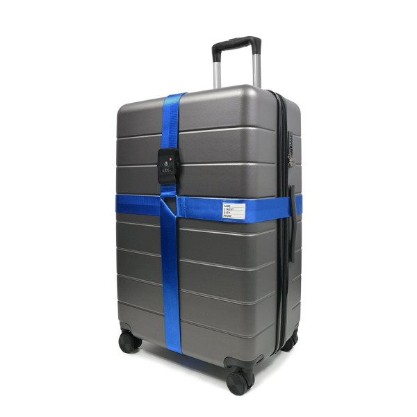 Krížový popruh na batožinu CLST22 modrý (5)