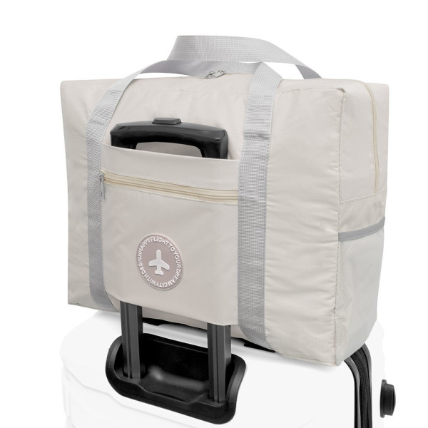 Cestovná taška TD8038 béžovošedá (1)