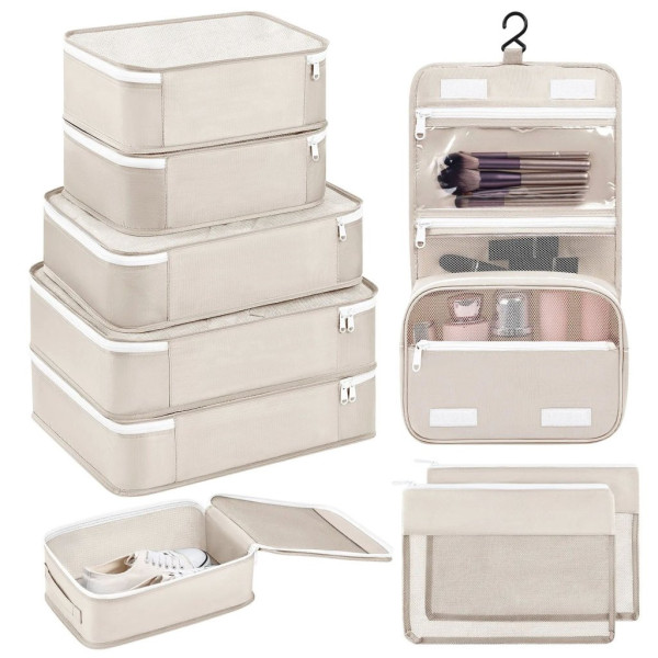 Cestovné organizéry SN1524 béžová (1)