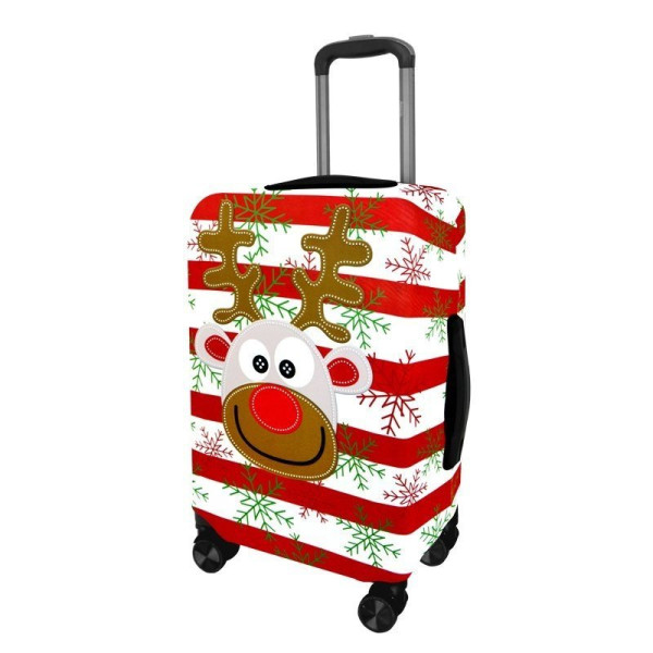 Obal na kufor Z260 Vianočný sob S (1)