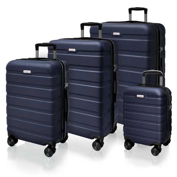 Sada cestovných kufrov AVANCEA DE2708 Navy blue XSML (1)