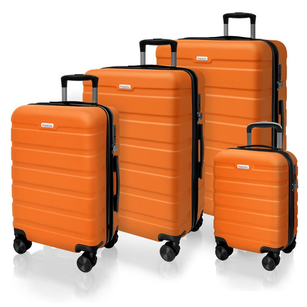 Sada cestovných kufrov AVANCEA DE2708 Orange XSML (1)