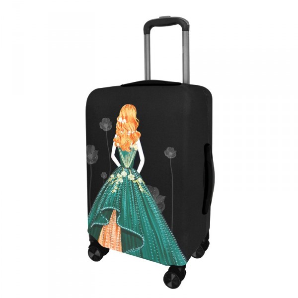 Obal na kufor C22 Dáma v šatách S (2)