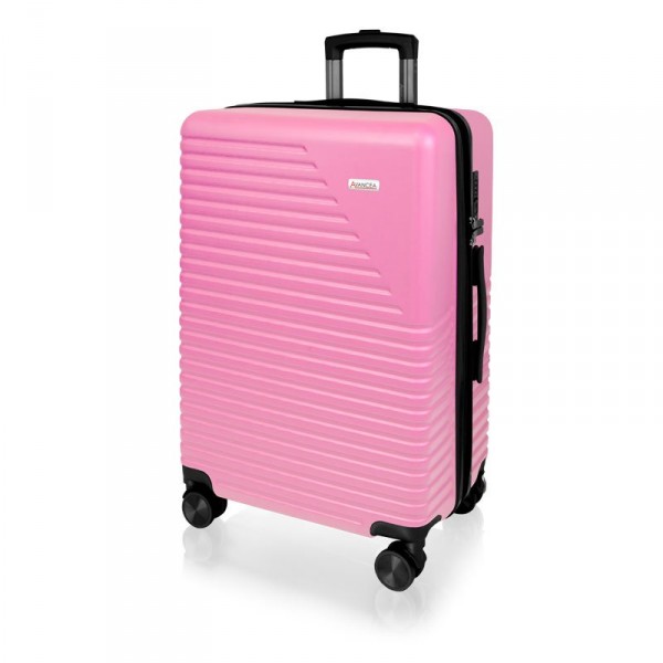 Cestovný kufor AVANCEA DE2936 Light pink M (4)