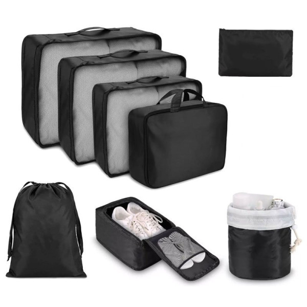 Cestovné organizéry SN872 čierna (1)