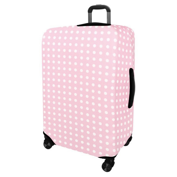 Obal na kufor H52 Bodka I ružová M (2)