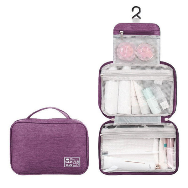 Závesná kozmetická taška SN2612 fialová (3)