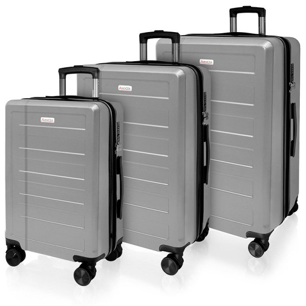 Sada cestovných kufrov AVANCEA DE2934 Silver SML (9)