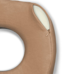 Cestovný vankúšik s pamäťovou penou TPMF15 hnedý (3)