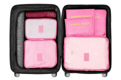 Cestovné organizéry LP13756 svetlo ružová (4)