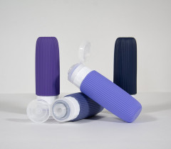 Cestovné silikónové fľaštičky 90 ml XND44, súprava 4 ks (2)