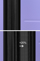 Cestovný kufor AVANCEA DE2966 Light purple L (6)