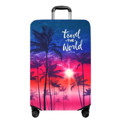 Obal na kufor Z432 Palmy v západe slnka L (1)