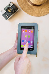 Kabelka na mobil PB560 modrá (2)