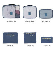 Cestovné organizéry LP13755 vínová (2)