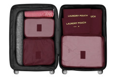 Cestovné organizéry LP13755 vínová (3)