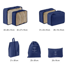 Cestovné organizéry SN0152 čierna (2)