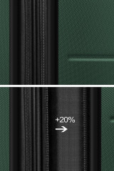 Cestovný kufor AVANCEA DE2966 Dark Green L (6)
