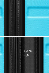 Cestovný kufor AVANCEA DE2708 Light blue L (7)