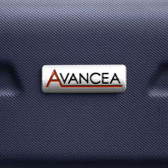 Cestovný kufor AVANCEA DE2708 Navy blue XS (10)