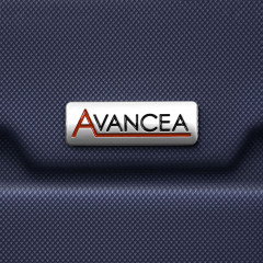 Cestovný kufor AVANCEA DE2708 Navy blue S (9)
