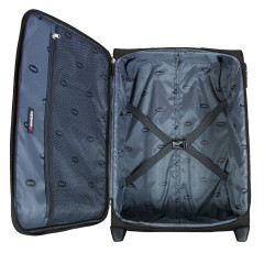 Sada cestovných kufrov AVANCEA A1011-1 Black 2W SML (10)