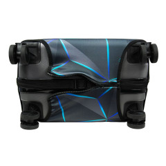 Obal na kufor Z959 Šedomodrý L (3)