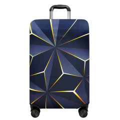 Obal na kufor Z928 Geometric I zlatý  M (2)