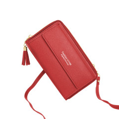 Crossbody peňaženka PB410 červená