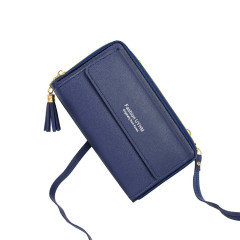 Crossbody peňaženka PB412 tmavo modrá