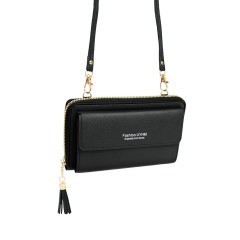 Crossbody peňaženka PB413 čierna (2)