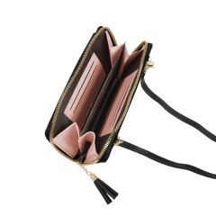 Crossbody peňaženka PB413 čierna (3)