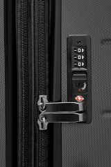 Tmavosivý cestovný kufor AVANCEA DE2966 Dark Grey S (TSA zámek)