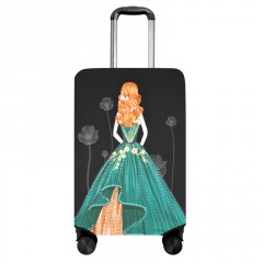 Obal na kufor C22 Dáma v šatách S (1)