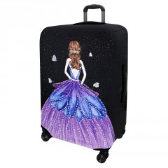 Obal na kufor C32 Dáma v šatách II M