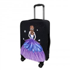 Obal na kufor C32 Dáma v šatách II S