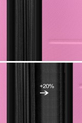Cestovný kufor AVANCEA DE2966 Light pink M (9)