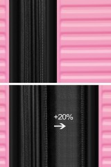 Cestovný kufor AVANCEA DE2936 Light pink S (7)