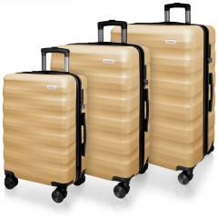 Sada cestovných kufrov AVANCEA DE27922 Gold SML