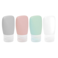 Cestovní silikonové lahvičky TBK4, sada 4 ks (1)