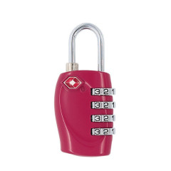 TSA zámok TL114 malinový