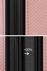 Cestovný kufor AVANCEA DE32362 Rose gold L (9)