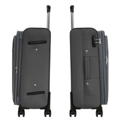 Sada cestovných kufrov AVANCEA GP7172 Dark grey 4W XSML (2)