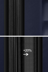 Cestovný kufor AVANCEA DE33203 Navy blue L (8)