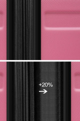 Sada cestovných kufrov AVANCEA DE2708 Dark pink XSML (6)
