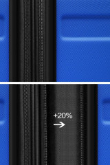 Sada cestovných kufrov AVANCEA DE2708 Royal blue XSML (7)