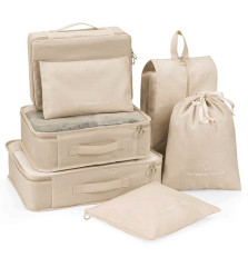 Cestovné organizéry SN1355 hnedobéžová